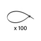 COLLIER DE SERRAGE NYLON TYPE RILSAN ARTEIN 2,5x135 mm NOIR (VENDU PAR 100) -PRO SERIES- 8434579008662