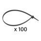 COLLIER DE SERRAGE NYLON TYPE RILSAN ARTEIN 3,5x200 mm NOIR (VENDU PAR 100) -PRO SERIES- 8434579008747