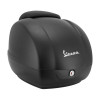 TOP CASE 36L AVEC DOSSERET ORIGINE PIAGGIO 125-300 VESPA GTS 2022> NOIR CONVINTO MAT NV - - Produit de remplacement non défini