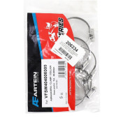 COLLIER DE SERRAGE A CREMAILLERE ARTEIN W4 INOX 40 A 60 mm LARGEUR 9 mm (VENDU PAR 5) -PRO SERIES- 8434579057721