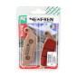 BRAKE PADS NEWFREN FOR KAWASAKI 750 Z 2007>2011 Front 800 Z 2015>2016 Front TRIUMPH 675 STREET TRIPLE 2008>2015 Front (L 39mm - H 102mm - thk 8.3mm) (FD0132TS) (TOURING SINTERED) 8025832413714