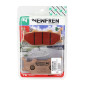 BRAKE PADS NEWFREN FOR YAMAHA 600 FZ6 N 2004>2008 Front 600 XJ S DIVERSION 1998>2002 Front 660 MT-03 2006>2014 Front (L 94.5mm - H 41.5mm - thk 10mm) (FD0205TS) (TOURING SINTERED) 8025832414315