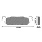 BRAKE PADS NEWFREN FOR MBK 250 SKYLINER 2000>2003, 400 SKYLINER 2004> Rear YAMAHA 125 XMAX 2013>2017, 250 XMAX 2011>2016 Rear 600 YZF-R6 1999>2002 Rear (FD0259SE) (ELITE SINTERED) 8025832414896