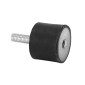 SILENTBLOC FOR EXHAUST - M6 FEMALE/MALE (25x20 mm) -SELECTION P2R- 3701213436828