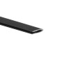 JONC DE POUTRE/DE CADRE CYCLO POUR PEUGEOT 103 NOIR (PLASTIQUE) -SELECTION P2R- 3701213436477