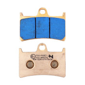 BRAKE PADS NEWFREN FOR YAMAHA 500 TMAX 2008>2011 Front 530 TMAX 2012>2017 Front (L 69.5mm - H 51mm - thk 8.5mm) (FD0190BE) (SCOOTER ELITE SINTERED)