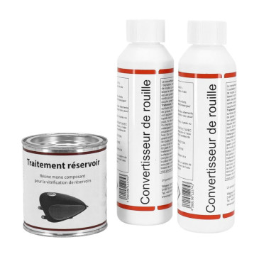 TRAITEMENT DE RESERVOIR ANTI-ROUILLE WAGNER (CONTENANCE RESERVOIR JUSQU'A 30L) (KIT COMPLET) 4260196121750