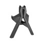 TREPIED/BEQUILLE MOTO CROSS POLISPORT TRIPOD NOIR (3 FONCTIONS : BEQUILLE LATERALE, BLOQUE FOURCHE ET BEQUILLE POUR POSER LA MOTO AU SOL) 5604415153556