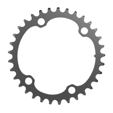 PLATEAU ROUTE 4BRA D.107 POUR SRAM ORIGINE 33DTS INTERIEUR RIVAL ALU NOIR 12V. 0710845866739