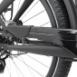 VELO ELECTRIQUE/VAE CARGO 20/26 LEADER FOX E-BIKE FAMILY ONE MIXTE NOIR MAT 9V MOTEUR CENTRAL BAFANG M420 36V 80Nm BATTERIE 20Ah 8592826099990