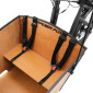 VELO ELECTRIQUE/VAE CARGO 20/26 LEADER FOX E-BIKE FAMILY ONE MIXTE NOIR MAT 9V MOTEUR CENTRAL BAFANG M420 36V 80Nm BATTERIE 20Ah 8592826099990