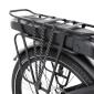 VELO ELECTRIQUE/VAE CARGO 20/26 LEADER FOX E-BIKE FAMILY ONE MIXTE NOIR MAT 9V MOTEUR CENTRAL BAFANG M420 36V 80Nm BATTERIE 20Ah 8592826099990