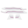 AUTOCOLLANT/STICKER/KIT DECORS ORIGINE PIAGGIO 125-300 GTS SPORT 2020> -2H004047-