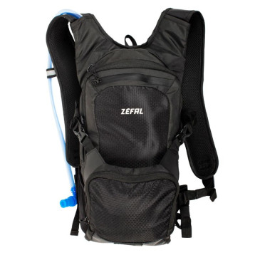 SAC A DOS PORTE BOISSON ZEFAL Z HYDRO XC NOIR CAPACITE SAC 6L, POCHE A EAU 2L 3420586601779