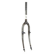 FOURCHE VTT 24" ACIER BRUTE A PEINDRE PIVOT FILETE 1"-22.2 mm INTERIEUR 3700948279984