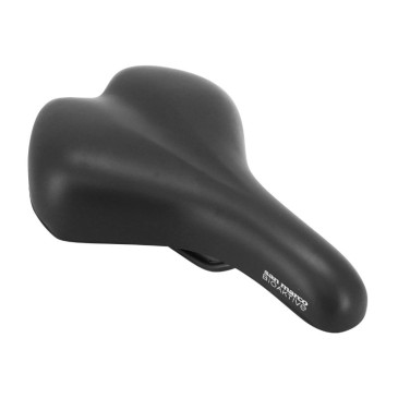 SADDLE- SAN MARCO BIOAKTIVE SPORT FOR LADY - SHAPE MEMORY - BLACK STEEL RAIL 350g 170x250mm (ON CARD)