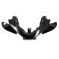 CARROSSERIE/CARENAGE SCOOT ADAPTABLE MBK 50 NITRO 1997>2012/YAMAHA 50 AEROX 1997>2012 NOIR BRILLANT (KIT 7 PIECES) -P2R- 3700948260111