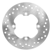 BRAKE DISC FOR HONDA 125 FORZA 2015>2021, 250 FORZA 2005>2009, 300 FORZA 2013>2020, 125 SH I 2009>2021, SH I 300 2016>2020, 600 SILVERWING 2003>2007 (EXT 240mm - INT 105mm - 4 Holes) -P2R-