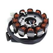 STATOR ALLUMAGE SCOOT ADAPTABLE MBK 50 BOOSTER X 2007>2009, OVETTO 2009>2017, NITRO 2014>2017 4T/YAMAHA 50 GIGGLE 2007>2009, NEO'S 2014>2017, AEROX 2014>2017 4T (12 POLES) (OEM: 3B3-H1410-00) -P2R- 3700948260166
