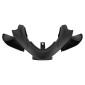 CARROSSERIE/CARENAGE SCOOT ADAPTABLE MBK 50 NITRO 1997>2012/YAMAHA 50 AEROX 1997>2012 NOIR MAT (KIT 7 PIECES) -P2R- 3700948260128