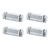 EXTENSION FOR REAR WHEEL 10X100 / 3/8 FOR STABILISER MOUNTING (2 PAIRS) - FOR BIKE WITH REAR DERAILLEUR 3700948237021