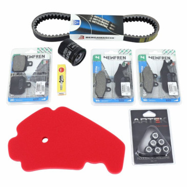 MAINTENANCE KIT FOR MAXISCOOTER PIAGGIO 125 X9 -P2R-