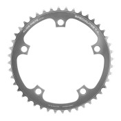 CHAINRING FOR TRACK BIKE 5 ARMS - Ø130 TA 44 Teeth- SILVER ALU 7075 FOR CHAIN 3.17mm (1"1/8) 3662458004992