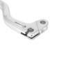 LEVIER D'EMBRAYAGE MOTO OFF ROAD ADAPTABLE HONDA 125 CR 2004>, 250 CR 2004>, 250 CRF 2004>, 450 CRF 2004> ARGENT -BUZZETTI- 3700948283752