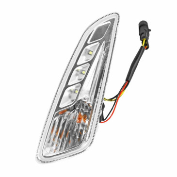 CLIGNOTANT AVANT GAUCHE LEED ORIGINE PIAGGIO 50-125 VESPA PRIMAVERA 2013>, SPRINT 2014> -642650-