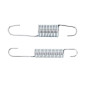 RESSORT DE BEQUILLE SCOOT CENTRALE BUZZETTI LONG 93mm - DIAM 17 et 12mm (2 RESSORTS) (FIL 2mm)