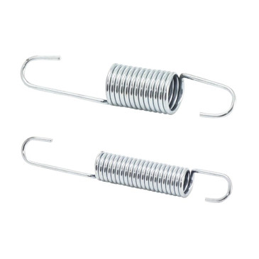 RESSORT DE BEQUILLE SCOOT CENTRALE BUZZETTI LONG 93mm - DIAM 17 et 12mm (2 RESSORTS) (FIL 2mm)