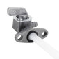 ROBINET ESSENCE MOTO CROSS ADAPTABLE TOUS MODELES SORTIE ESSENCE SUR COTE GAUCHE (ENTRAXE 34mm FIXATION Ø 6mm) -BUZZETTI- 3700948283523