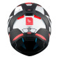 CASQUE INTEGRAL MT STINGER 2 ZIVZE B5 NOIR/BLANC/ROUGE MAT L (ECE 22.06) 8434639199828