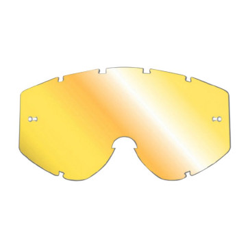 ECRAN MASQUE/LUNETTES CROSS PROGRIP POUR MODELE 3309 RAPID MULTILAYERED OR -ANTI-BUEE/ANTI-RAYURES/ANTI-U.V. 0801766029317