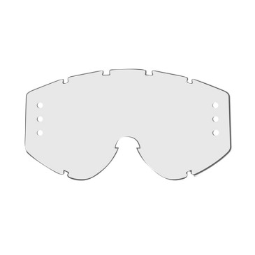 ECRAN PROGRIP 3331 POUR MASQUE/LUNETTES CROSS MODELE 3309 RAPID TRANSPARENT POUR ROLL OFF 0801766029515