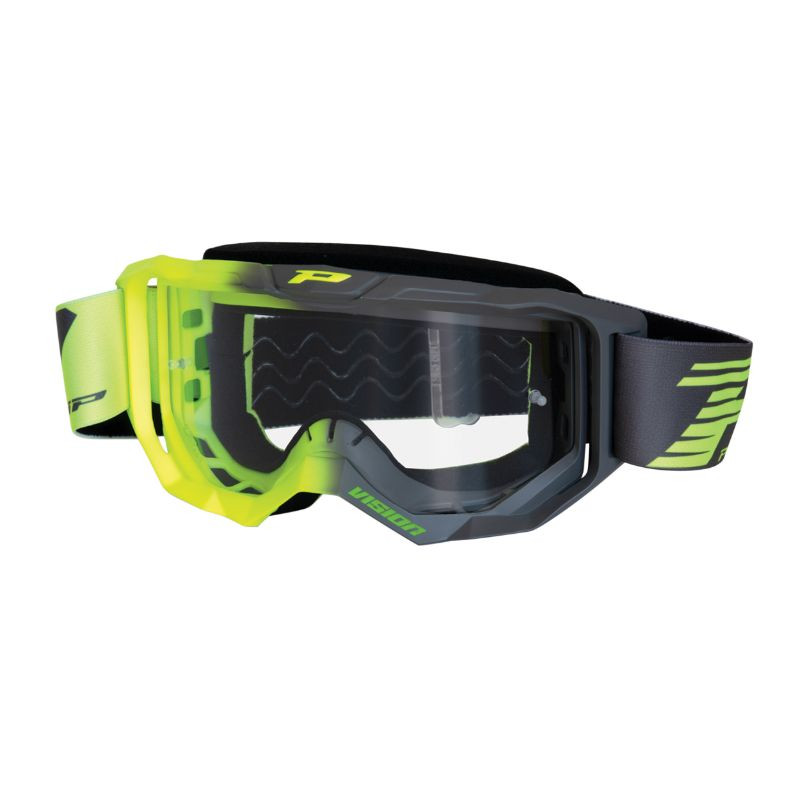 Masque cheap transparent lunette