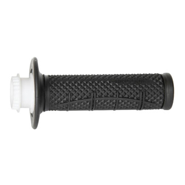 REVETEMENT POIGNEE PROGRIP MOTO OFF ROAD 809 SIMPLE DENSITE NOIR/NOIR CLOSED END 115mm (AVEC LOCK ON - LIVRER AVEC 7 EMBOUTS 2T ou 4T) (CROSS/MX) (PAIRE)