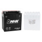 BATTERY 12V 18 Ah NTX20A-BS NHK MF MAINTENANCE FREE-SUPPLIED WITH ACID PACK (Lg151xWd87xH161) (PEUGEOT 400 METROPOLIS) (PREMIUM QUALITY - EQUALS YTX20A-BS) 3700948103562