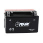 BATTERIE 12V 6 Ah NTX7A-BS NHK MF SANS ENTRETIEN LIVREE AVEC PACK ACIDE (Lg151xL88xH94mm) (QUALITE PREMIUM - EQUIVALENT YTX7A-BS) 3700948076101