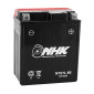 BATTERIE 12V 6 Ah NTX7L-BS NHK MF SANS ENTRETIEN LIVREE AVEC PACK ACIDE (Lg114xL71xH130mm) (QUALITE PREMIUM - EQUIVALENT YTX7L-BS)