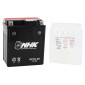 BATTERIE 12V 6 Ah NTX7L-BS NHK MF SANS ENTRETIEN LIVREE AVEC PACK ACIDE (Lg114xL71xH130mm) (QUALITE PREMIUM - EQUIVALENT YTX7L-BS) 3700948076118