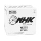 BATTERIE 12V 6 Ah NTZ7S NHK FA SANS ENTRETIEN PRETE A L'EMPLOI (Lg113xL70xH105mm) (ACTIVEE EN USINE - QUALITE PREMIUM - EQUIVALENT YTZ7S / SLA / GEL)