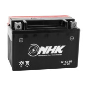 BATTERIE 12V 8 Ah NTX9-BS NHK MF SANS ENTRETIEN LIVREE AVEC PACK ACIDE (Lg151xL88xH107mm) (QUALITE PREMIUM - EQUIVALENT YTX9-BS)