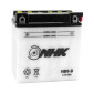 BATTERY 12V 9 Ah NB9-B NHK - WITH MAINTENANCE (Lg135xWd75xH141) (PREMIUM QUALITY - EQUALS YB9-B) 3700948076248