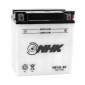 BATTERY 12V 11 Ah NB10L-B2 NHK - WITH MAINTENANCE (Lg135xWd90xH145) (PREMIUM QUALITY - EQUALS YB10L-B2) 3700948076309