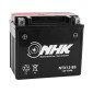 BATTERIE 12V 10 Ah NTX12-BS NHK MF SANS ENTRETIEN LIVREE AVEC PACK ACIDE (Lg151xL87xH131mm) (QUALITE PREMIUM - EQUIVALENT YTX12-BS)