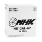BATTERY 12V 12 Ah NB12AL-A2 NHK - WITH MAINTENANCE (Lg134xWd80xH160) (PREMIUM QUALITY - EQUALS YB12AL-A2) 3700948076361
