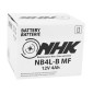 BATTERIE 12V 4 Ah NB4L-B NHK MF SANS ENTRETIEN LIVREE AVEC PACK ACIDE (Lg120xL70xH92mm) (QUALITE PREMIUM - EQUIVALENT YB4L-B)