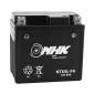 BATTERY 12V 4 Ah NTX5L FA NHK MF FACTORY ACTIVATED MAINTENANCE FREE "READY TO USE" (Lg114xWd71xH107) - PREMIUM QUALITY -EQUALS YTX5L-BS)