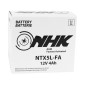 BATTERIE 12V 4 Ah NTX5L NHK FA SANS ENTRETIEN PRETE A L'EMPLOI (Lg115xL72xH107mm) (ACTIVEE EN USINE - QUALITE PREMIUM - EQUIVALENT YTX5L-BS)